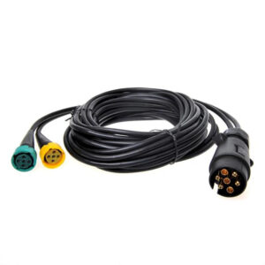 Cablu adaptor remorca 7 pini la 2x5 pini, 5m