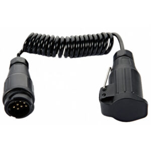 Cablu spiralat prelungitor 13 pini - 8 fire