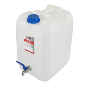 Canistra de plastic 10L , cu robinet metalic