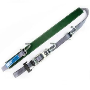 Chinga auto 2.5m - carlige rotative - (banda 3,5 cm)