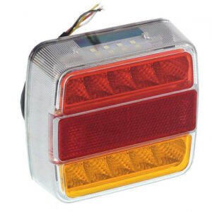 Lampa 3 functii, 18 leduri 12V 10.5x9.5 cm