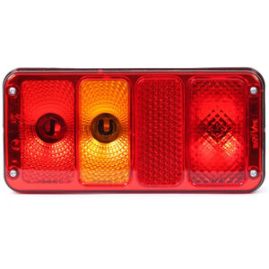Lampa dreptunghiulara, stanga, 22.5x10.5 cm