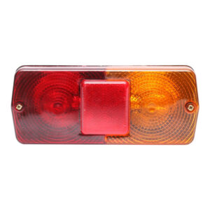 Lampa stop spate cu catadioptru rosu-galben, 12 V