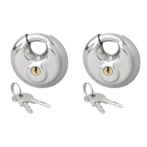 Set 2 bucati lacate rotunde cu cheie