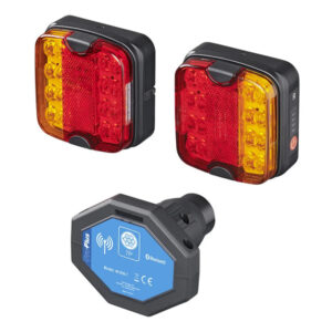 Set 2 lampi pentru remorca LED Wireless, cu magnet (Bluetooth) 7-pin