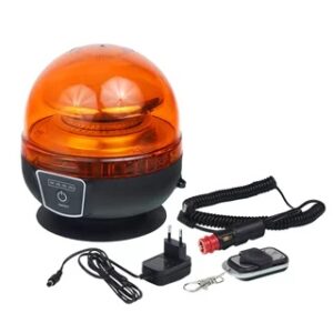 Girofar LED, 12/24v 45 LED-uri cu acumulator si telecomanda