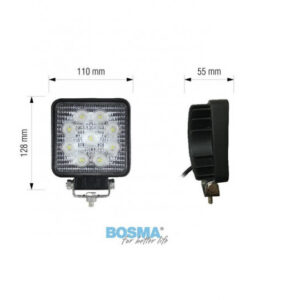 Lampa LED 12V/24V, 1600 lumeni