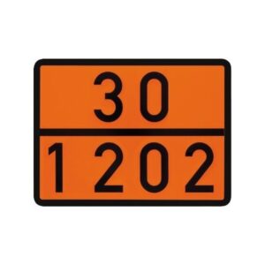 Placa ADR aluminiu - Diesel
