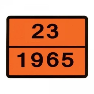 Placa ADR aluminiu - Gaz
