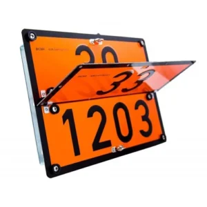 Placa ADR aluminiu - interschimbabila 33/1203 - 30/1202