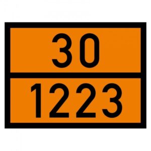 Placa ADR aluminiu - Kerosen