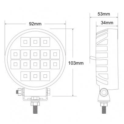 Proiector LED,16W - imagine 2