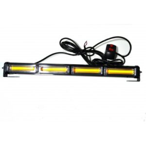 Rampa avertizare luminoasa, 4 Led-uri COB 12V/24V
