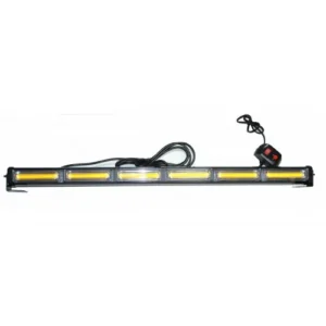 Rampa avertizare luminoasa, 6 led-uri COB 12/24v