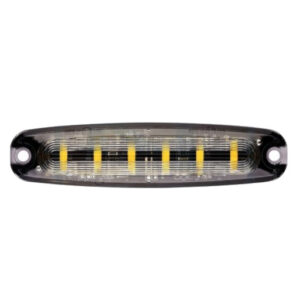 Stroboscop slim cu 6 led-uri ,12/24v
