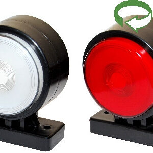 Lampa gabarit alb, rosu, stanga/dreapta
