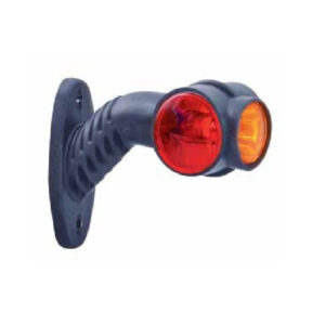 Lampa gabarit cu bec, 3 culori, dreapta 24V