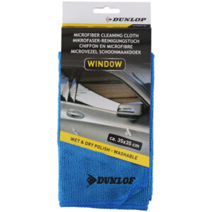 Laveta microfibra pentru suprafete din sticla, 35x35cm Dunlop