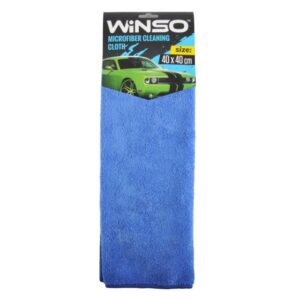 Laveta microfibre albastra, 40x40