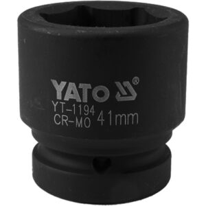 CHEIE TUBULARĂ HEXAGONALĂ DE IMPACT, 1''X41MM, YATO