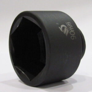 Cheie tubulara impact lunga hexagonala 90 mm