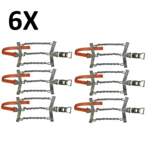 PACHET 6 BUCATI LANTURI TIP SECTOARE - CU CHINGA - CAMION 22,5