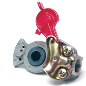 Cupla aer manuala remorca M22x1.5 rosie
