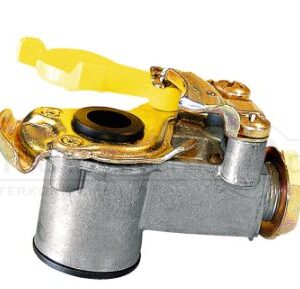 Cupla aer remorca M16/M24 filet ext galbena