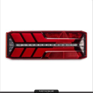 Lampa dr. spate LED, 24V (1mufa/7pini + 4mufe/2pini)