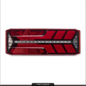 Lampa stg. spate LED, 24V (1mufa/7pini + 4mufe/2pini)