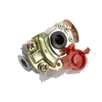 Cupla aer manuala remorca M16x1.5 rosie PETERS 076.913-00A