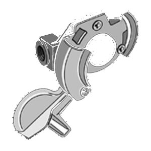 Cupla aer manuala remorca M16x1.5 galbena KNORR BREMSE II17355